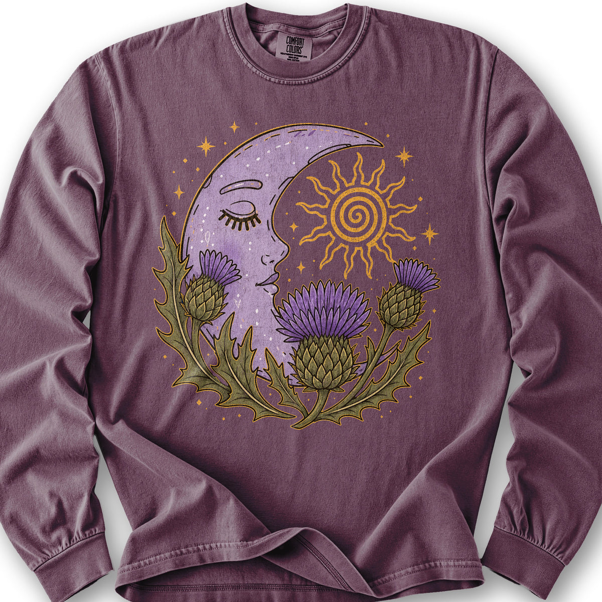 Thistle Moon Long Sleeve Shirt - Berry