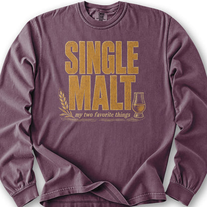 Single Malt My Two Long Sleeve Shirt - Berry
