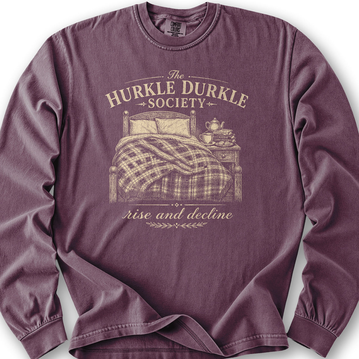 Hurkle Durkle Society Long Sleeve Shirt