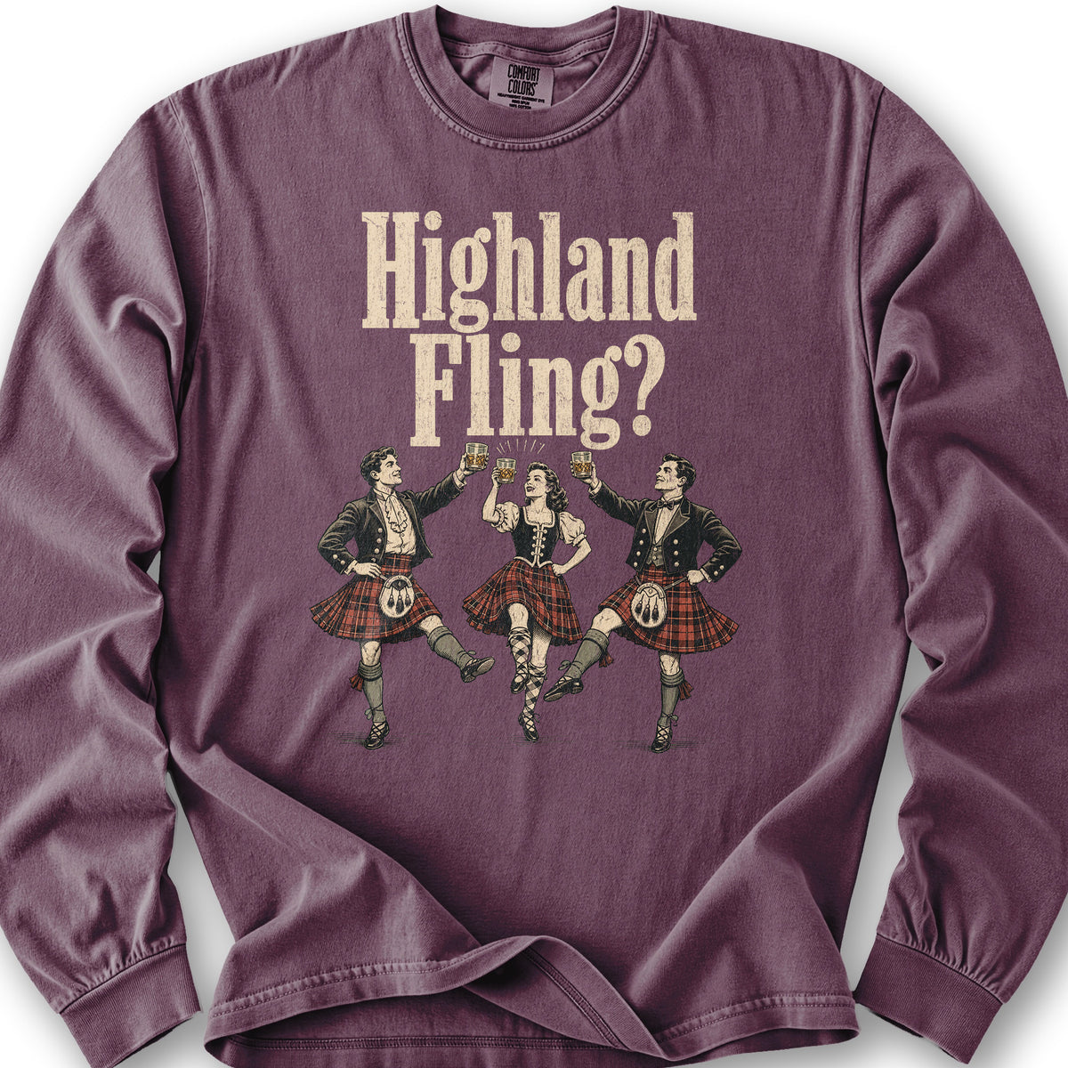 Highland Fling Trio Long Sleeve Shirt