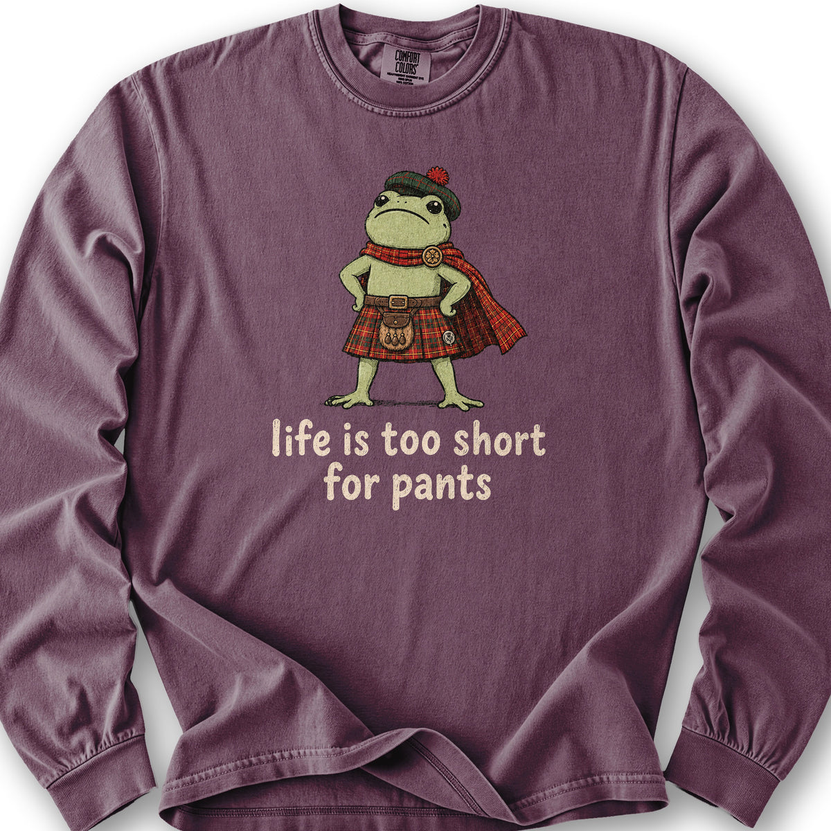 Kilted Frog Long Sleeve Shirt