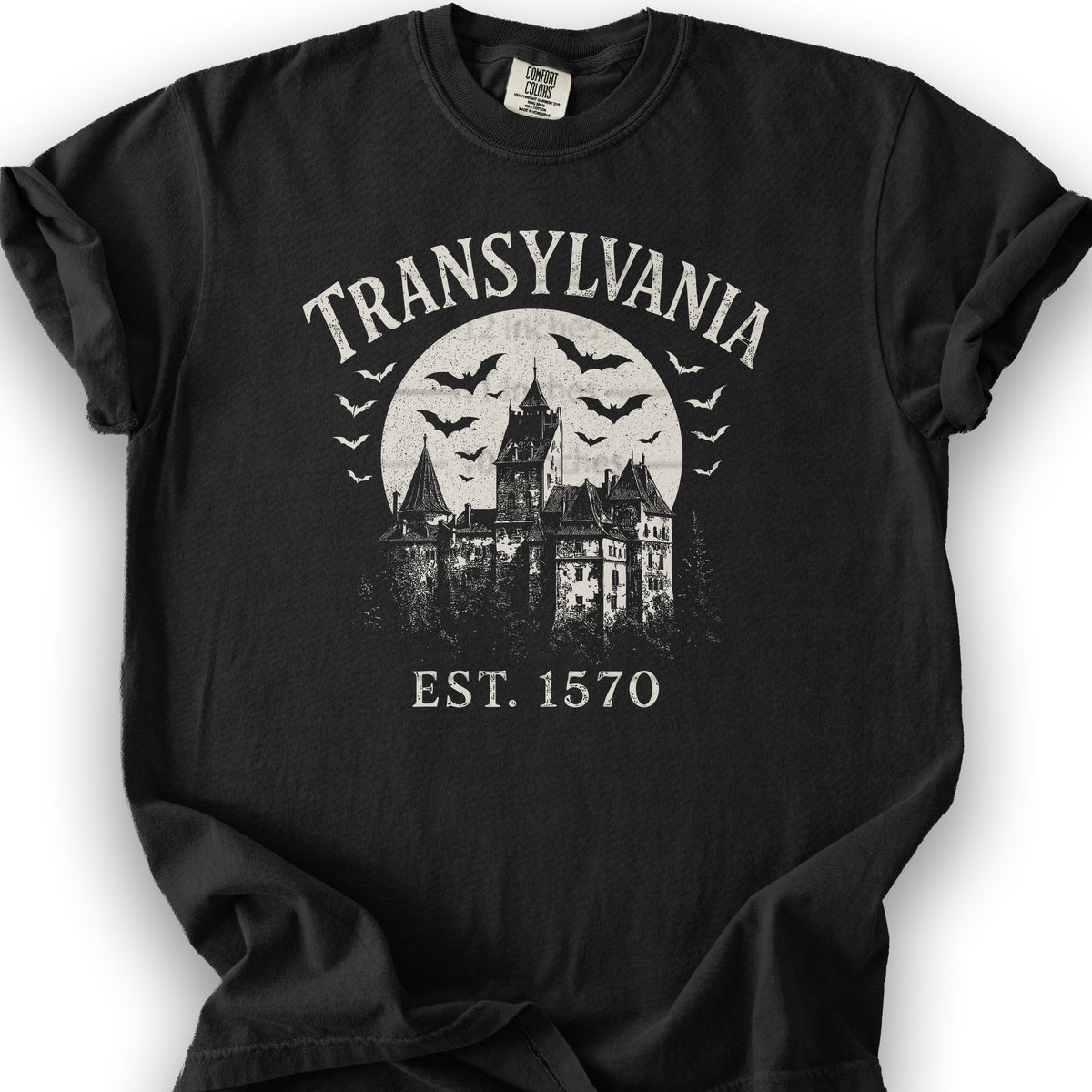 Transylvania Bran Castle T-Shirt - Black