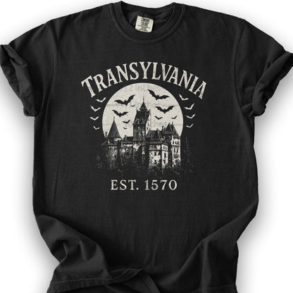 Transylvania Bran Castle T-Shirt - Black