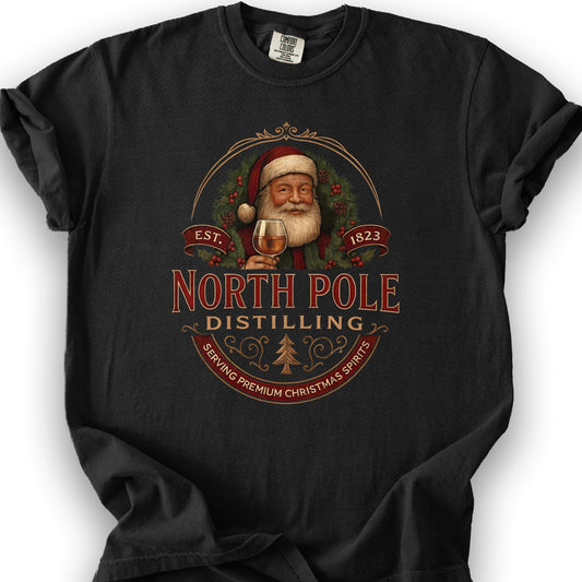 North Pole Distilling T-Shirt - Black