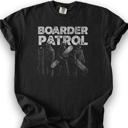 Boarder Patrol T-shirt - Black