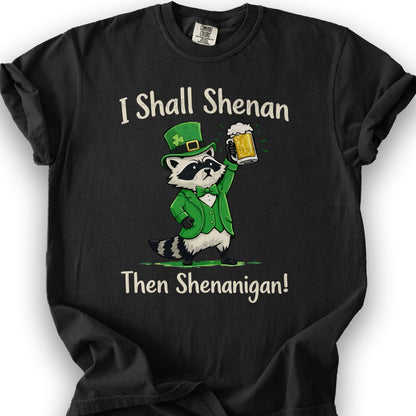 I Shall Shenan Irish T-Shirt - Black