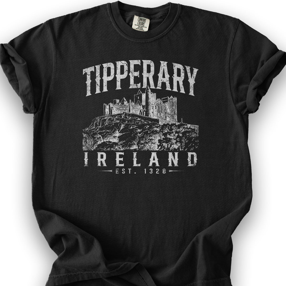 Tipperary Ireland Vintage T-Shirt - Black