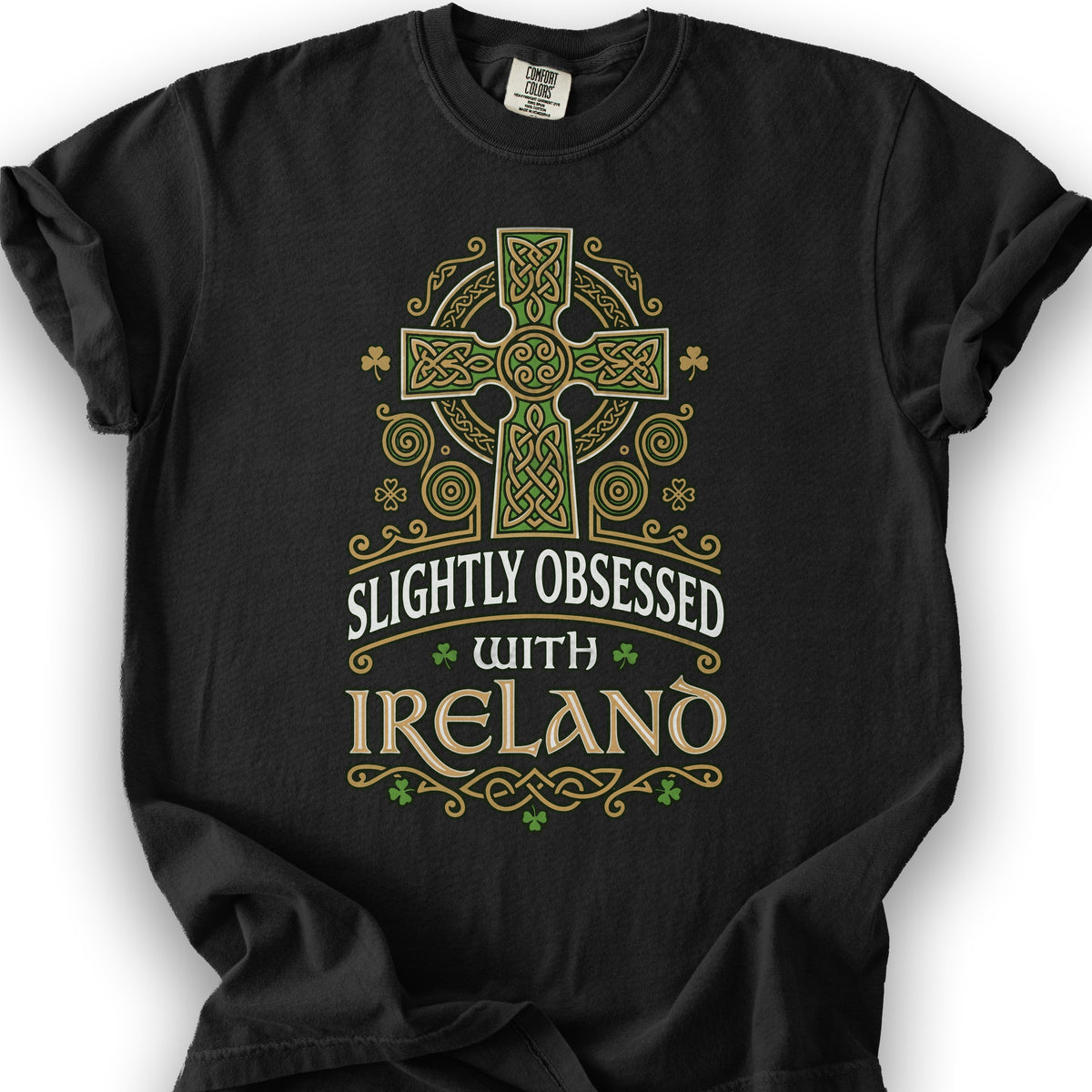 Obssessed With Ireland T-Shirt - Black