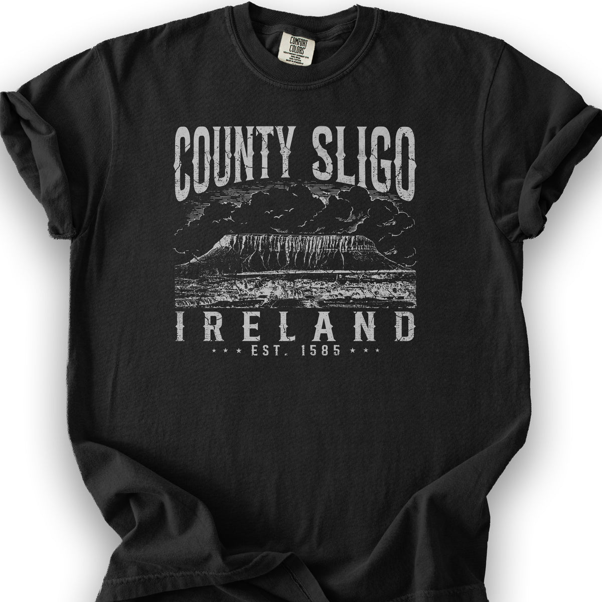 County Sligo T-Shirt - Black