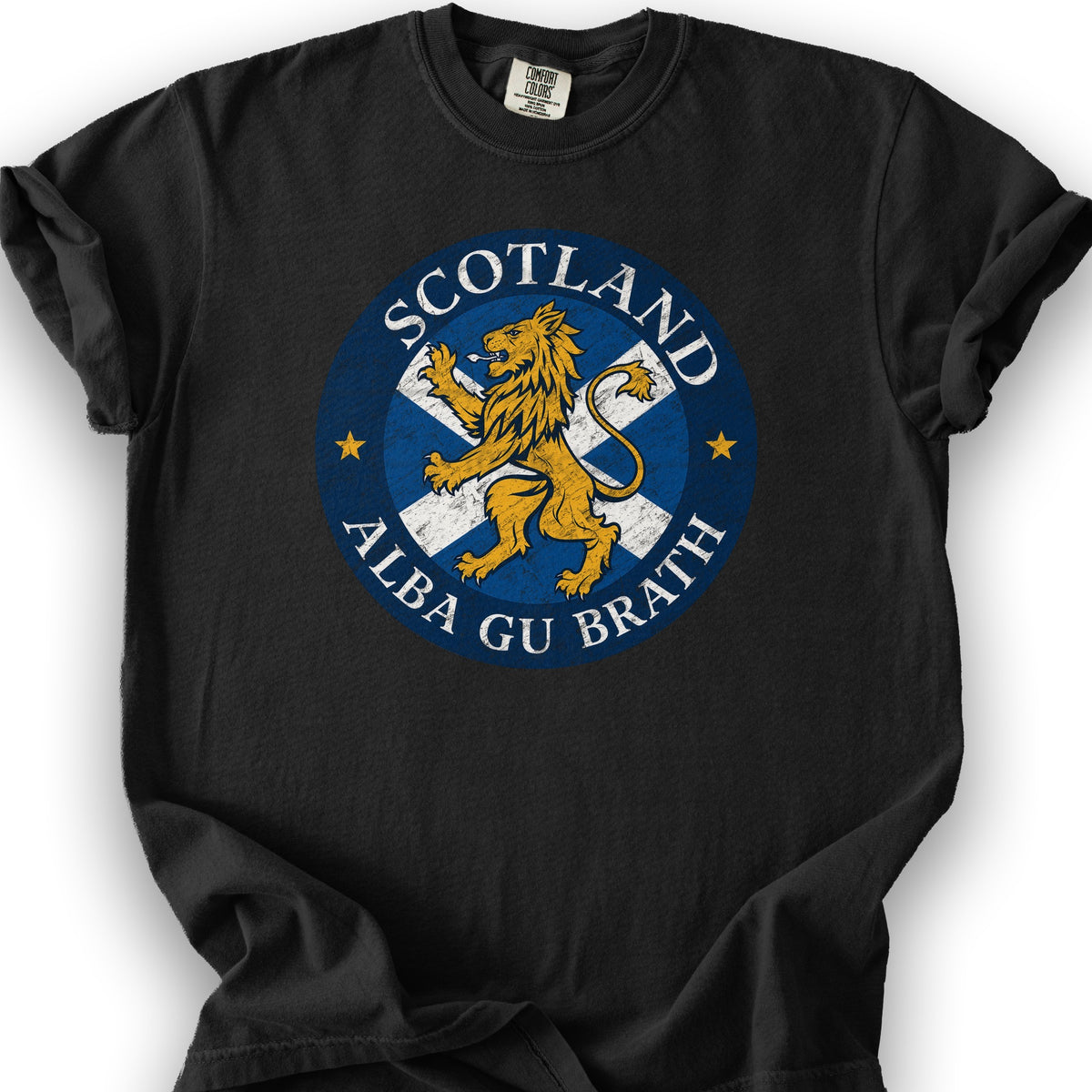 Alba Gu Brath Lion T-Shirt - Black