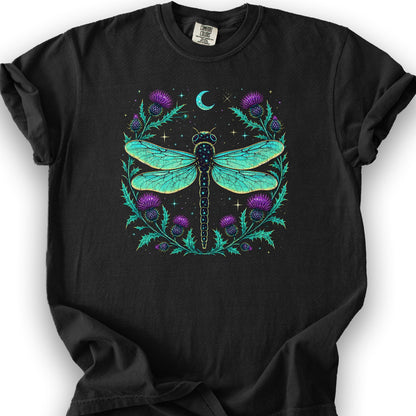 Lunar Dragonfly T-Shirt - Black