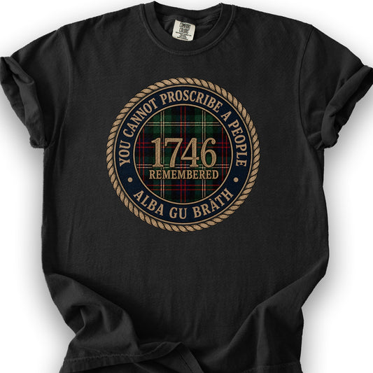 Cannot Proscribe A People T-Shirt - Black