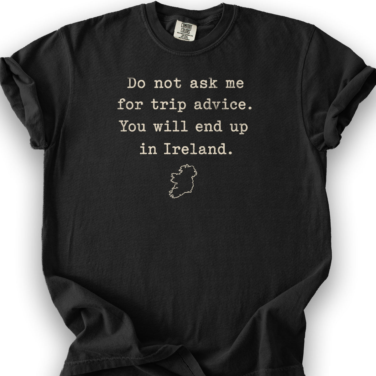 Trip Advice Ireland T-Shirt - Black