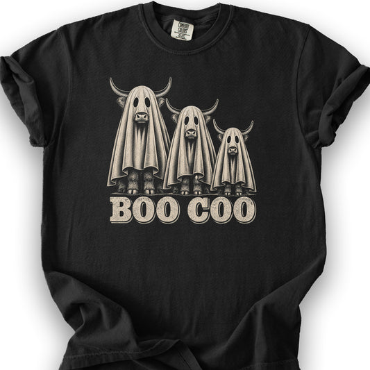 Boo Coo Trio T-Shirt - Black