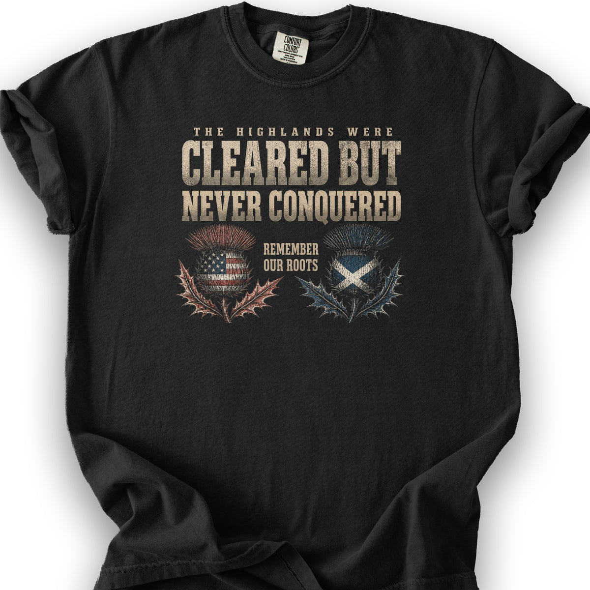 Highlands Were Cleared T-Shirt - Black