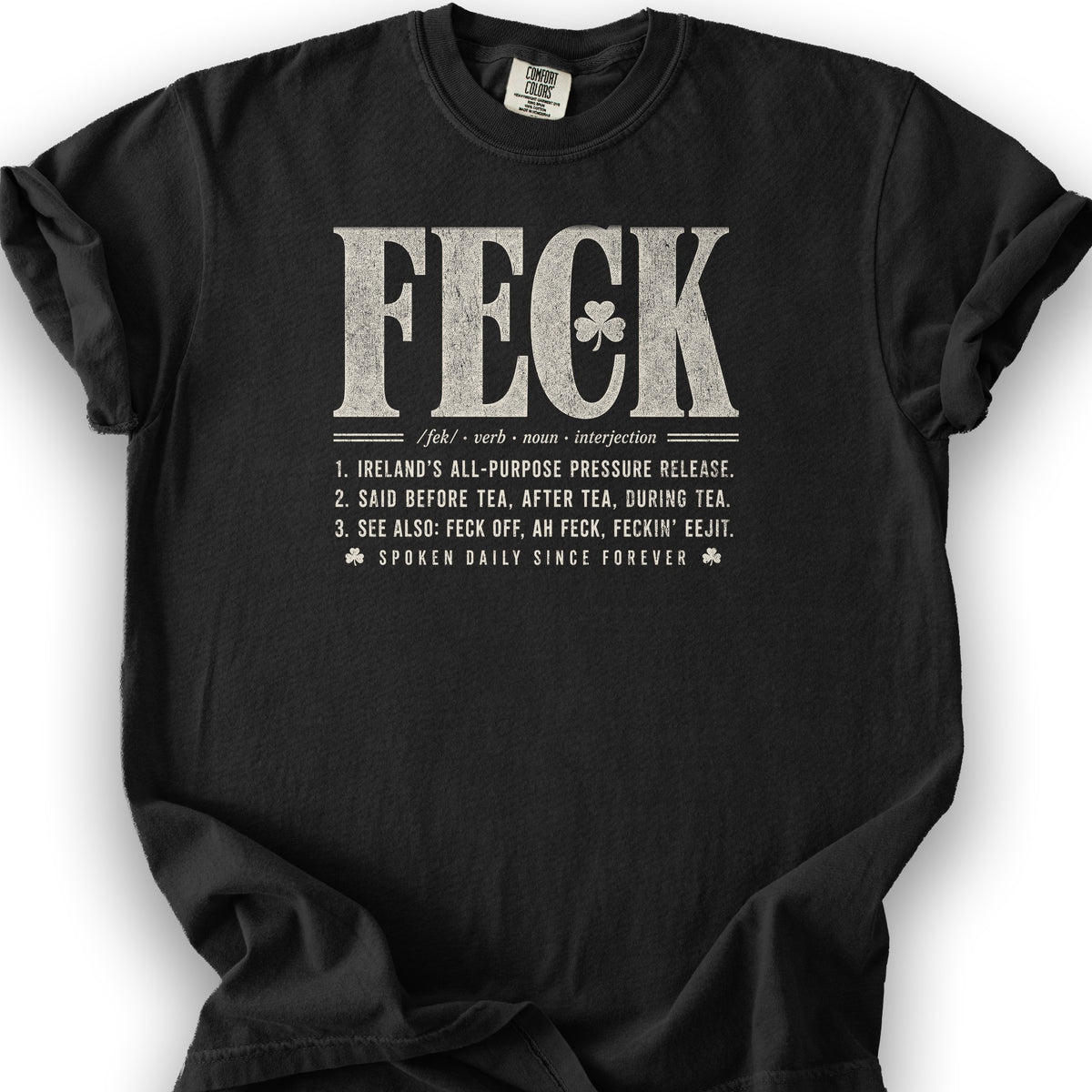 Feck Definition T-Shirt - Black