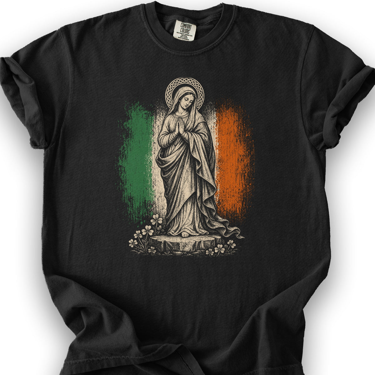 Our Lady Ireland T-Shirt - Black