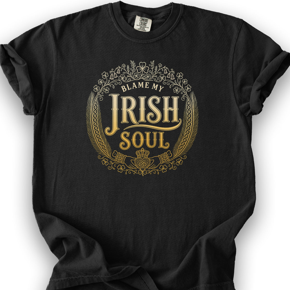 My Irish Soul T-Shirt - Black