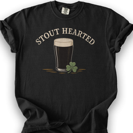 Stout Hearted T-Shirt - Black