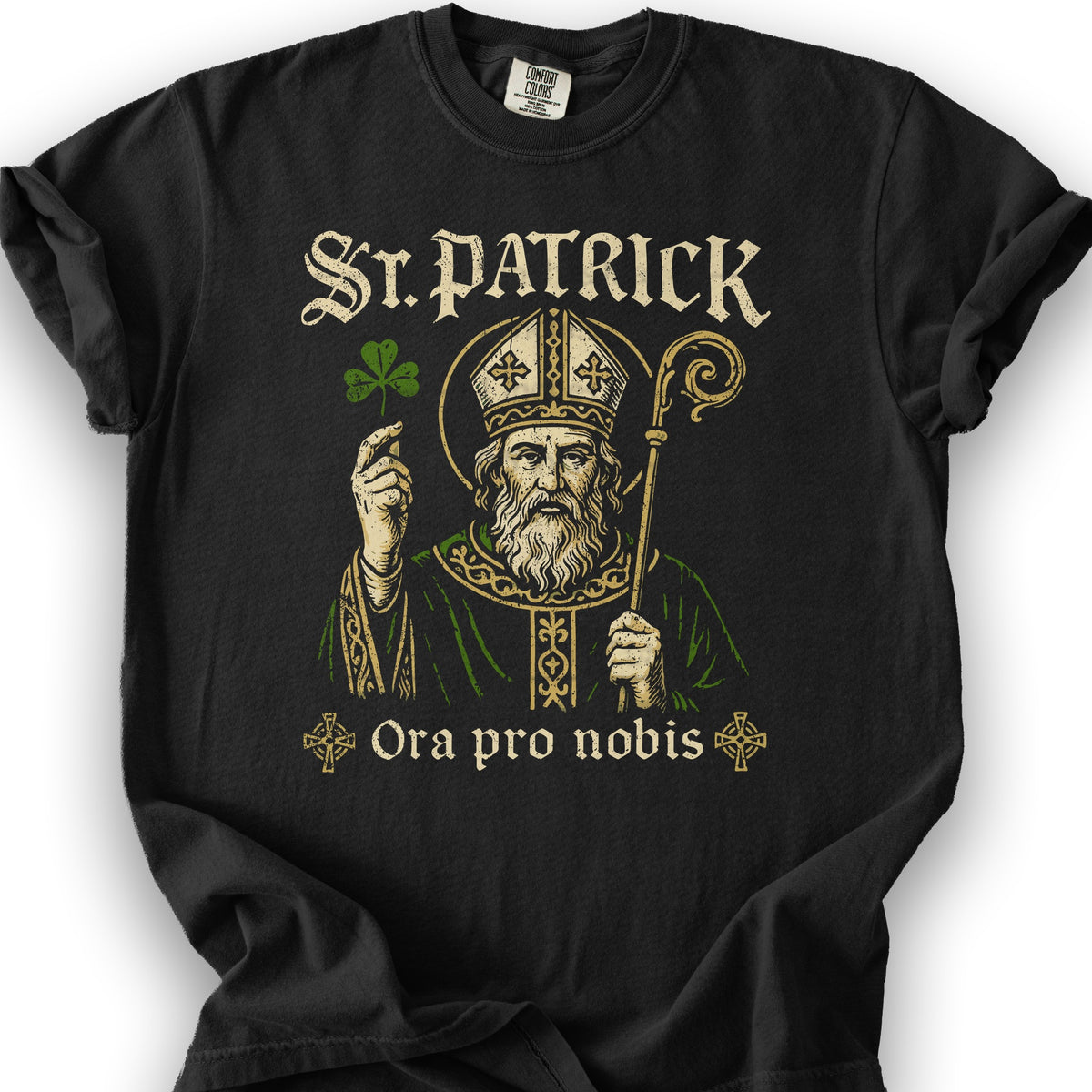 Saint Patrick Classic T-Shirt - Black