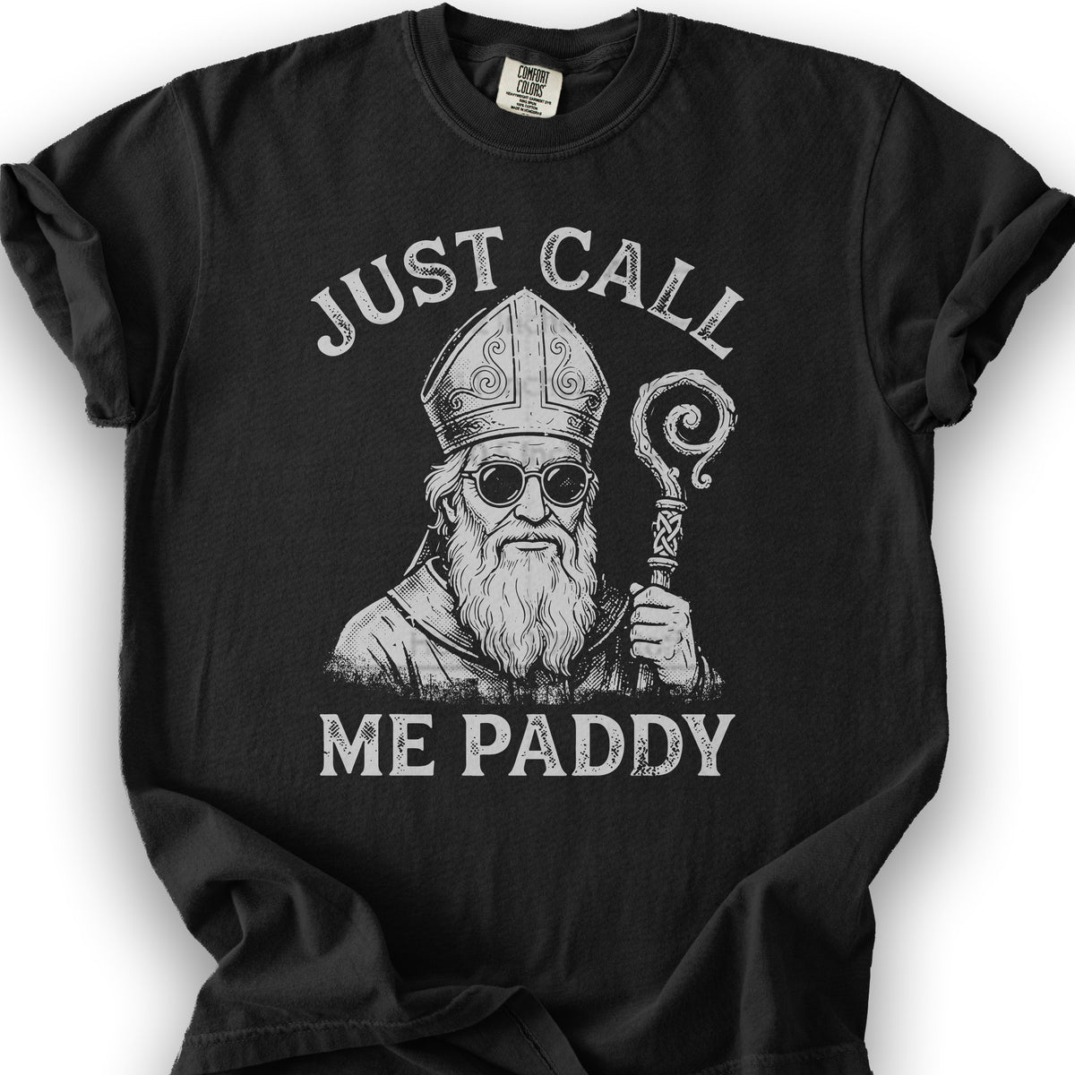 Just Call Me Paddy T-Shirt - Black