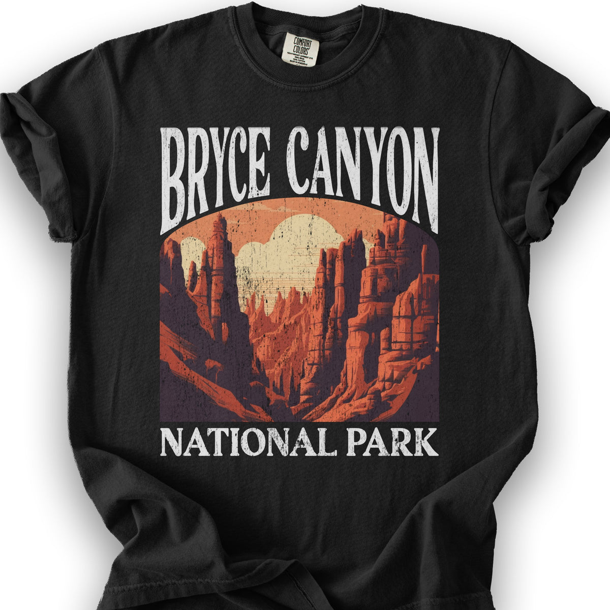 Bryce Canyon National Park "Big and Bold" T-Shirt - Black