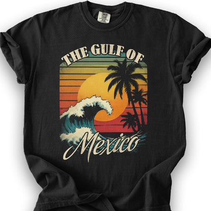 Gulf of Mexico "Retro Wave" T-Shirt - Black
