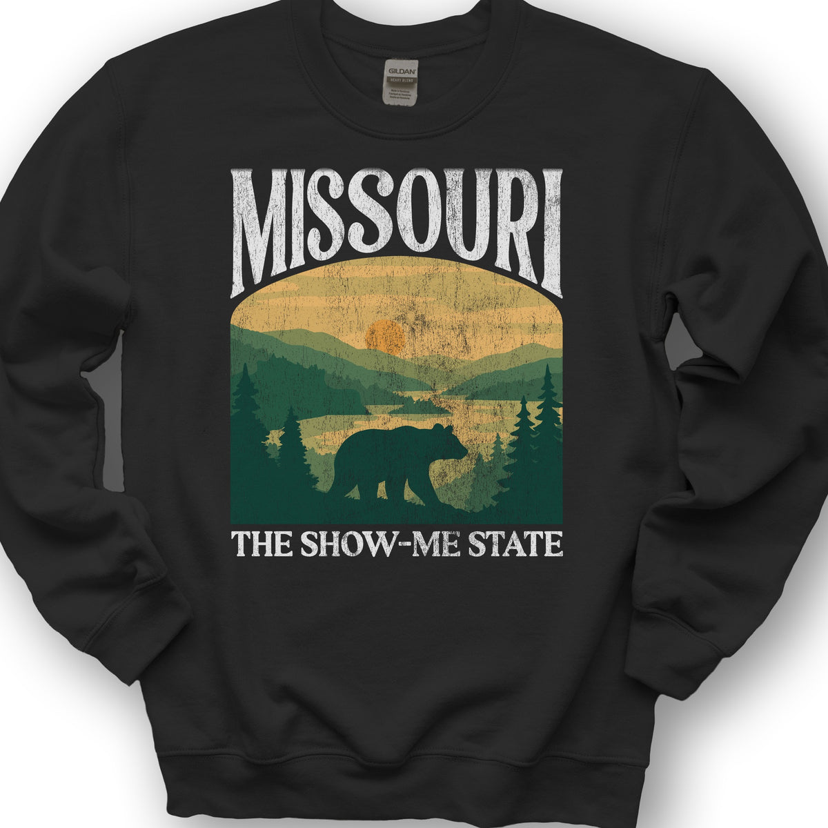 Missouri "Big and Bold" Sweatshirt - Black