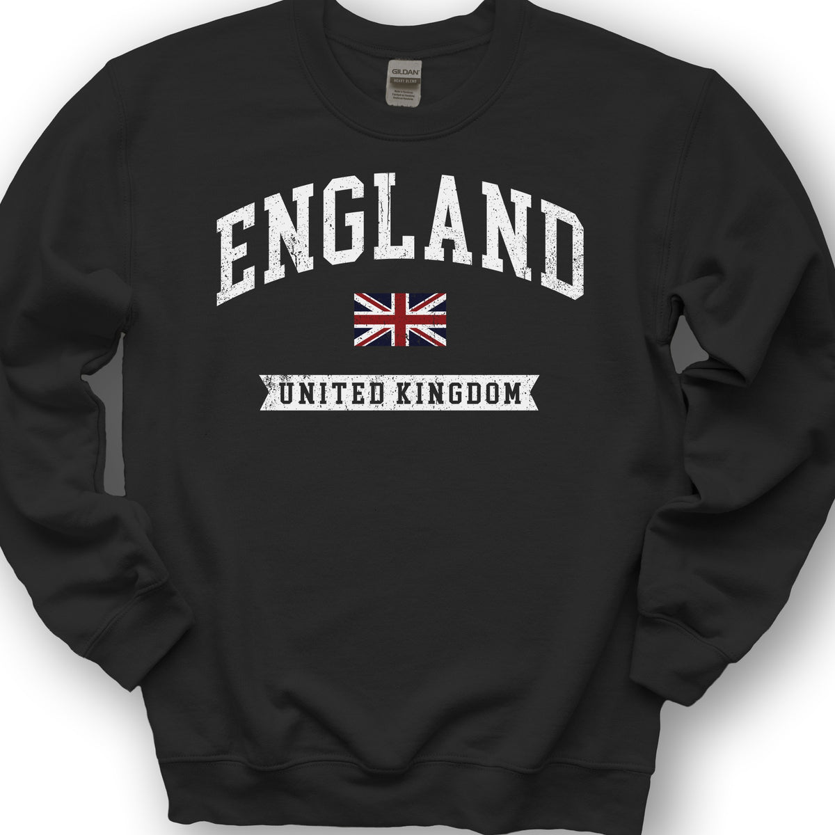 England Varsity Flag Sweatshirt - Black