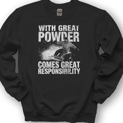 Great Powder Sweatshirt - Black