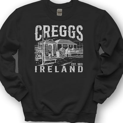 Creggs Ireland Sweatshirt - Black