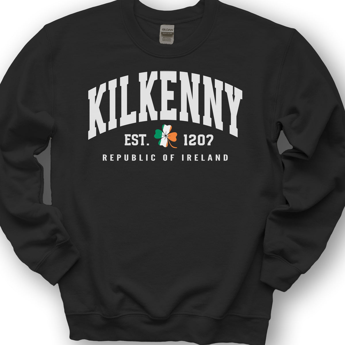 Kilkenny Varsity Flag Sweatshirt - Black