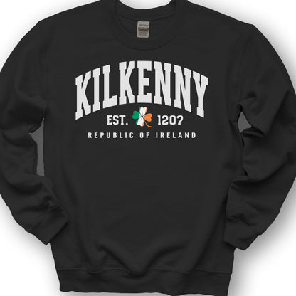 Kilkenny Varsity Flag Sweatshirt - Black
