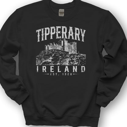 Tipperary Ireland Vintage Sweatshirt - Black