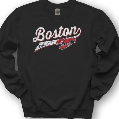 Boston Banner Sweatshirt - Black