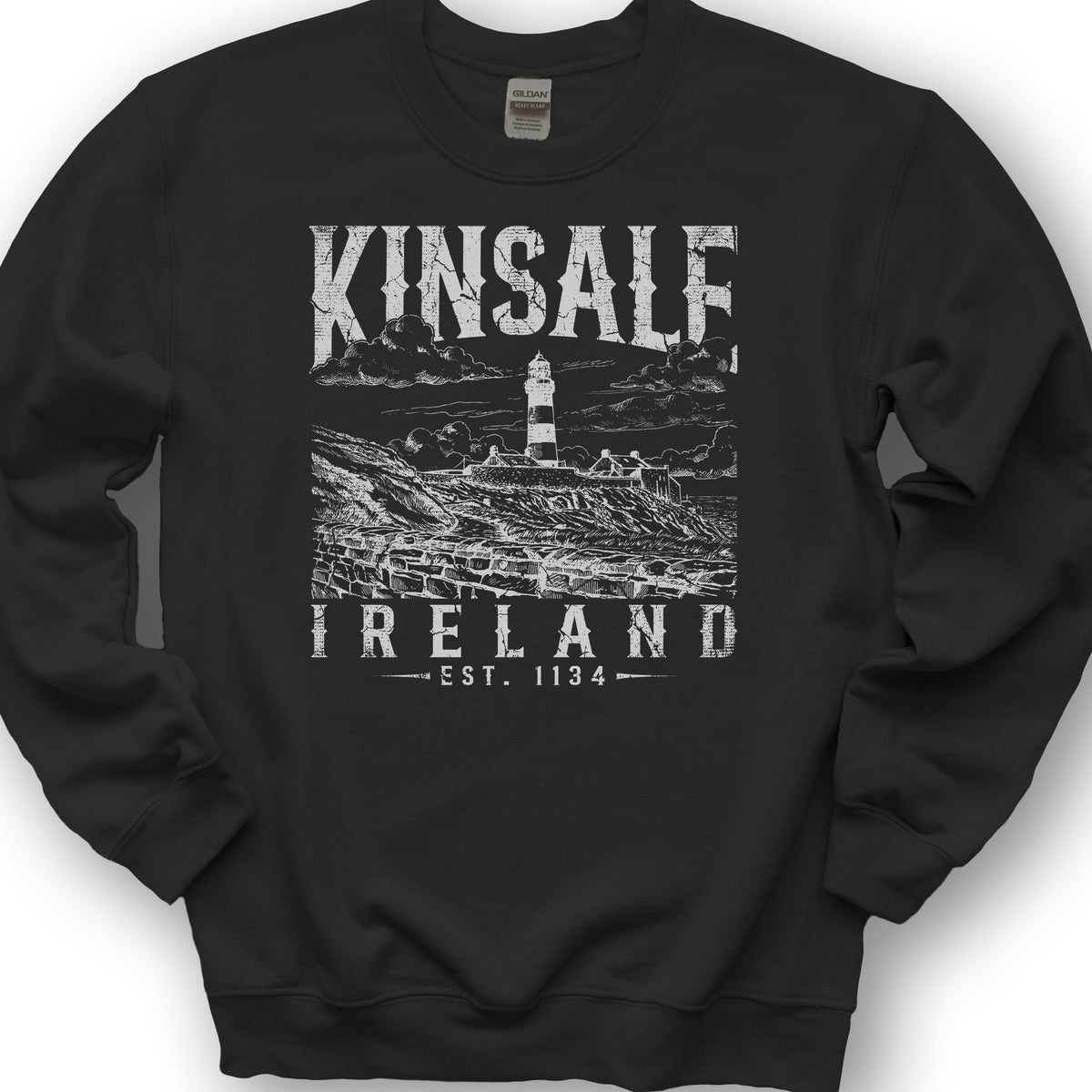 Kinsale Ireland Sweatshirt - Black