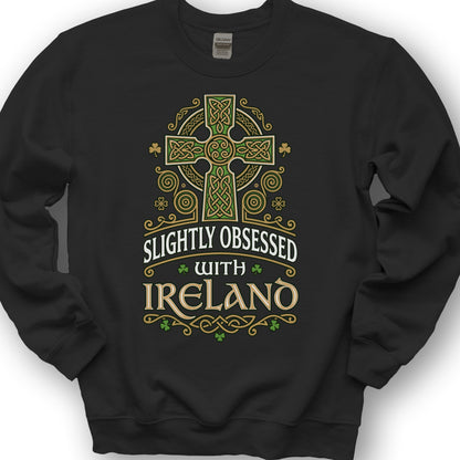 Obssessed With Ireland Sweatshirt - Black