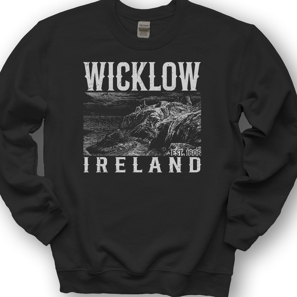 Wicklow Ireland Sweatshirt - Black