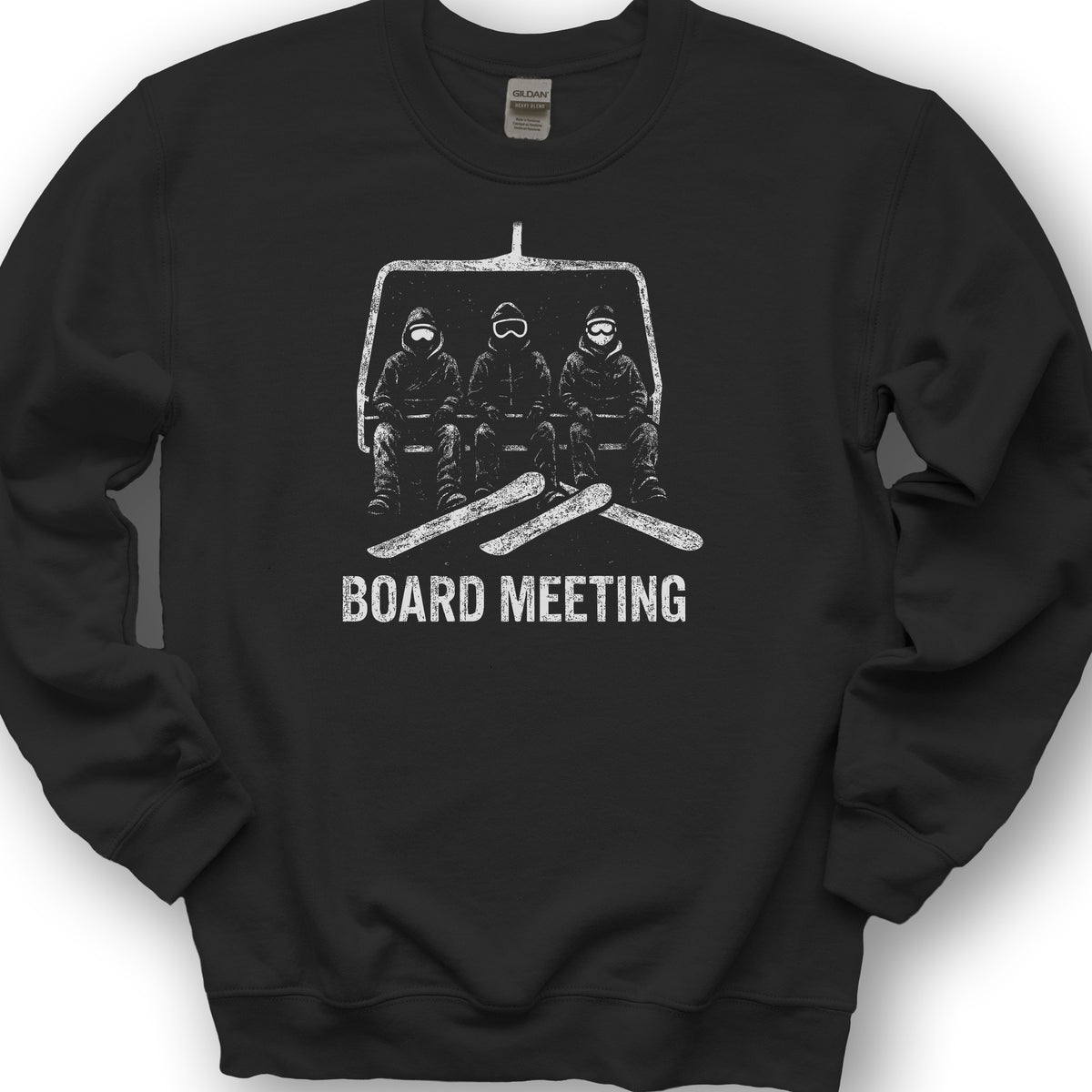 Board Meeting Goofy Rider Sweatshirt - Black