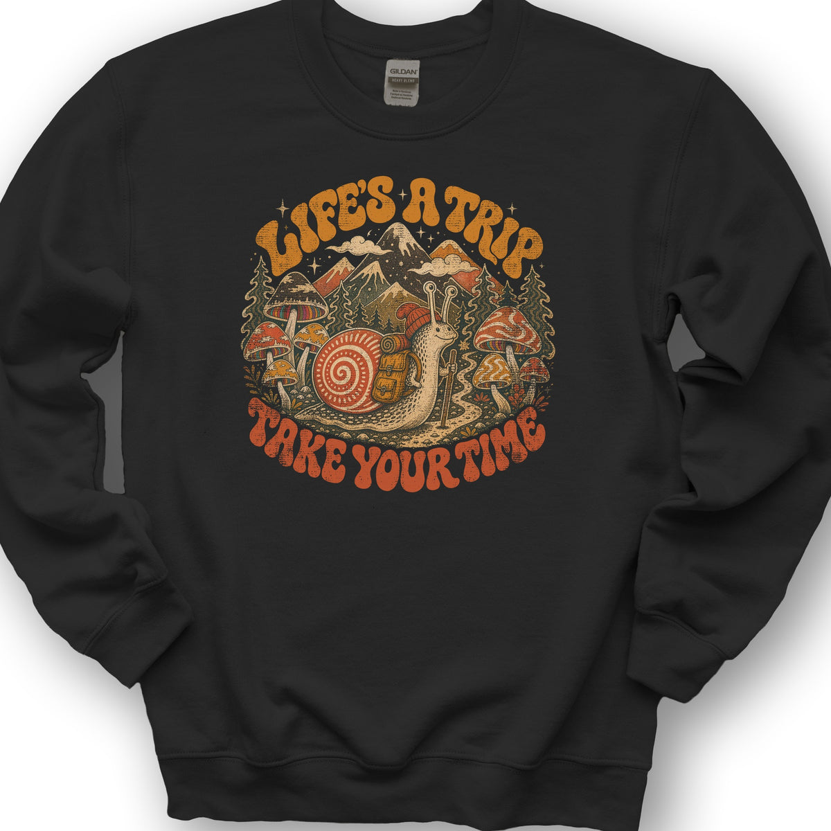 Life's a Trip Sweatshirt - Black