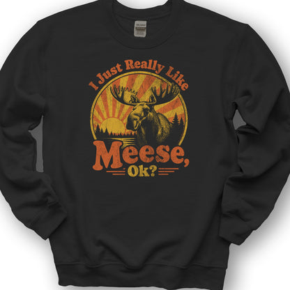 Really Like Meese Sweatshirt - Black