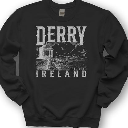 Derry Ireland Sweatshirt - Black