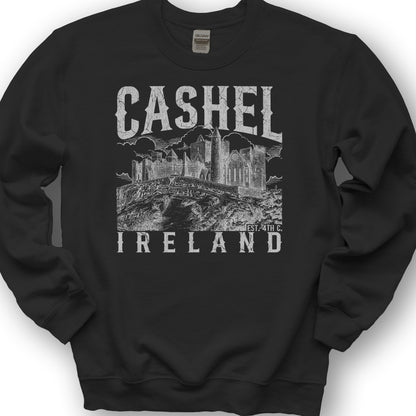 Cashel Ireland Sketch Sweatshirt - Black