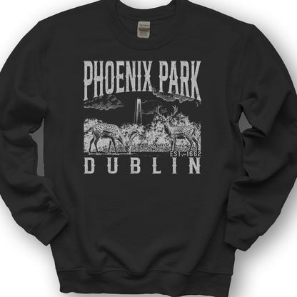 Phoenix Park Dublin Sweatshirt - Black