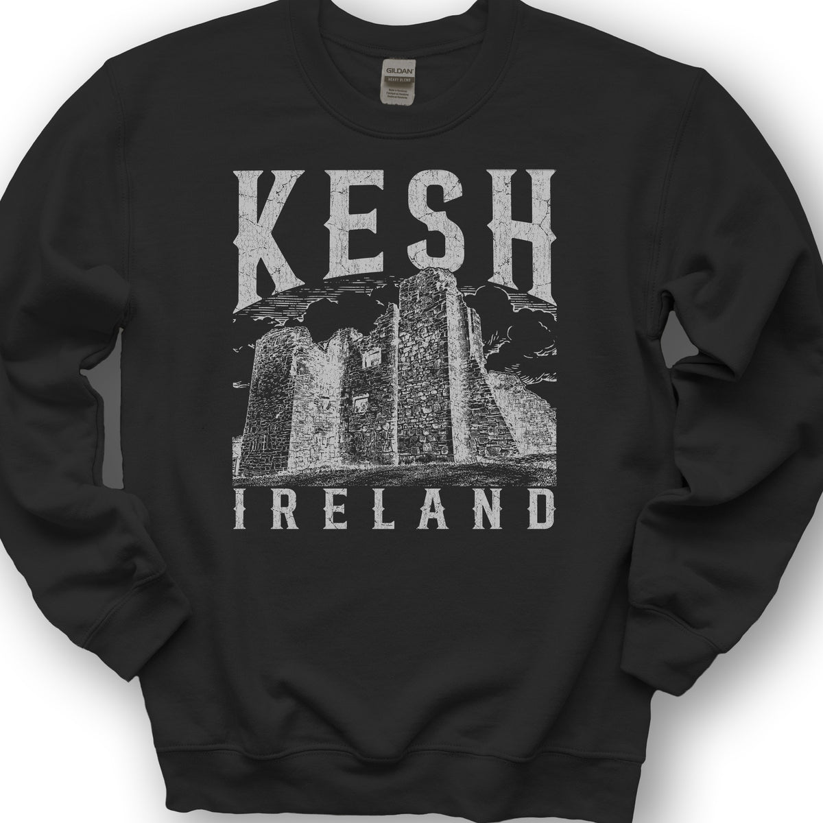 Kesh Ireland Sketch Sweatshirt - Black