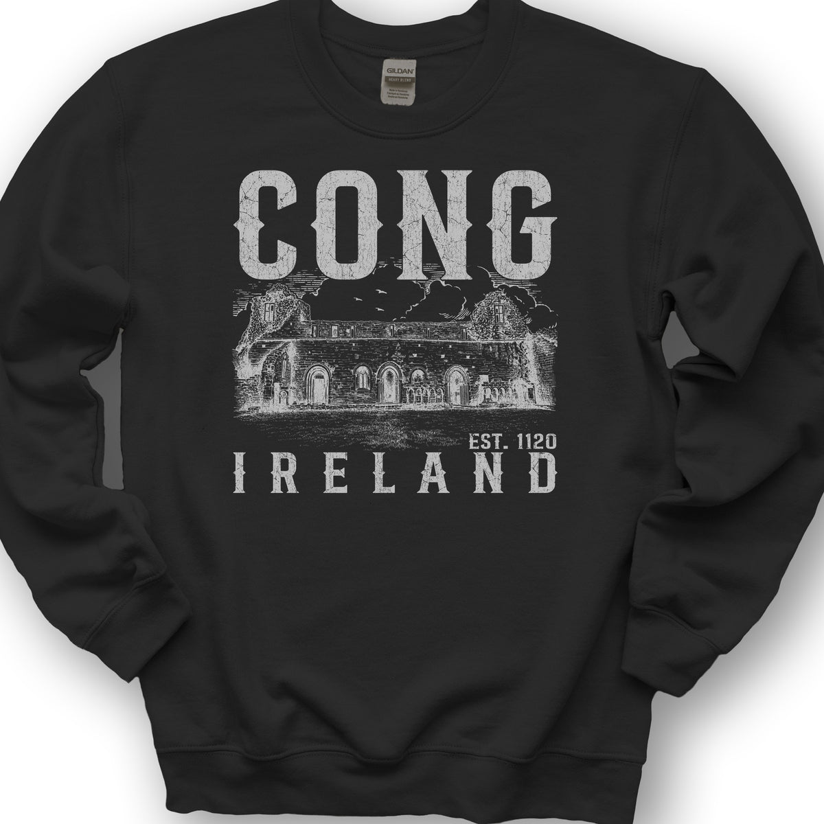 Cong Ireland Sketch Sweatshirt - Black