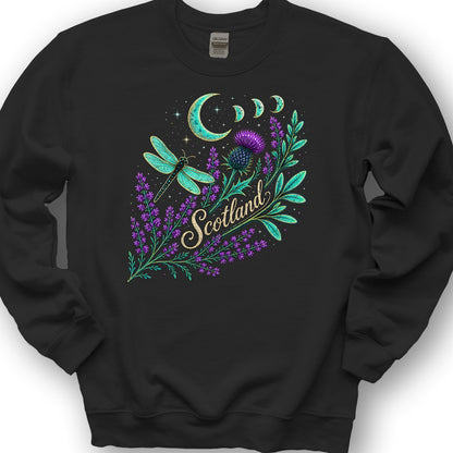 Scotland Mystic Glow Sweatshirt - Black