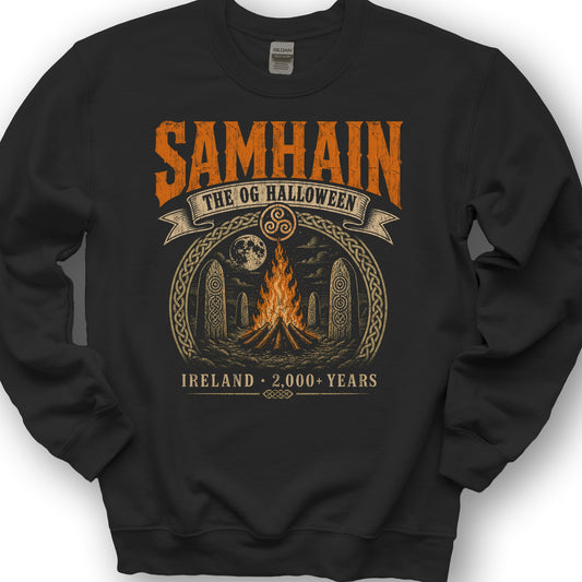 Samhain Og Sweatshirt - Black