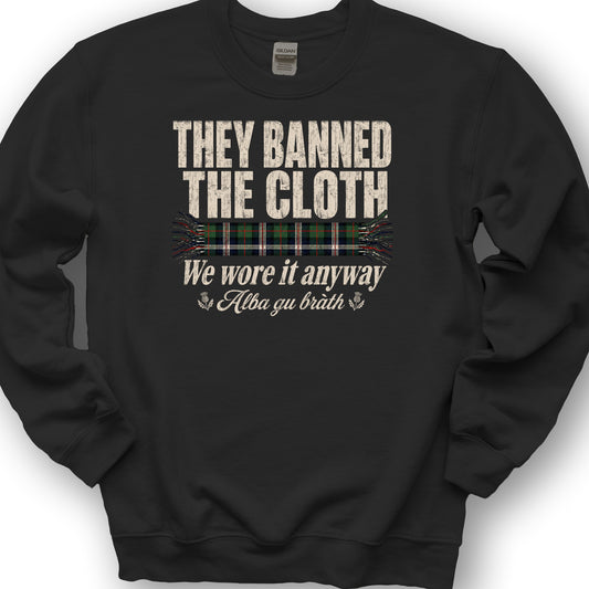 Banned the Cloth Sweatshirt - Black