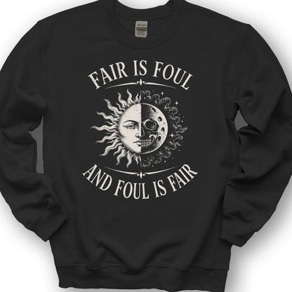 Fair Is Foul MacBeth Sweatshirt - Black